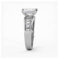 thumbnail image 4 of vylahjewellery Moissanite Diamond Engagement Anniversary Ring for Women Vermeil White Gold Bridal Ring Luxury Wedding Ring Promise Diamond Ring, 4 of 6