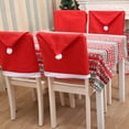 thumbnail image 1 of Christmas Chair Cover Red Tablecloth Dining Chair Back Cover Christmas Decorations For Home New Year Xmas Natal Party Supplieschair coverUnited Kingdom He Qiyong unisex, 1 of 1