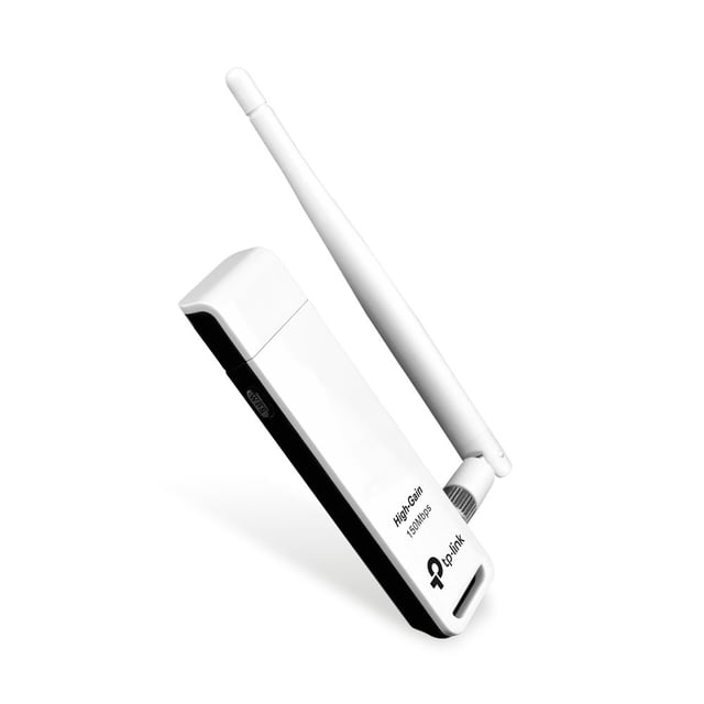 Dongle WiFi TP-Link Nano USB 150 Mbps de alta ganancia TL-WN722N