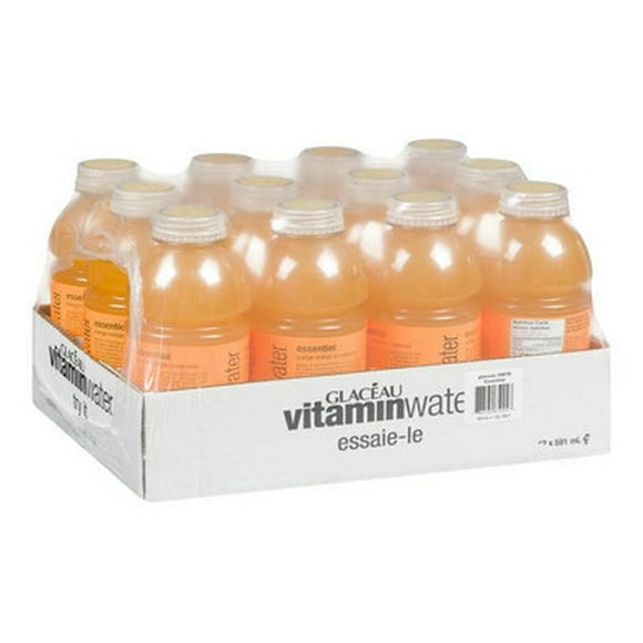 Glaceau Water Flavour Vitamin Essential Orange 591ML/20 ounces (12/Case)
