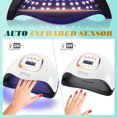 thumbnail image 5 of 380W UV Nail Lamp 81 LEDs Nail Dryer Machine With LCD Screen Quick-drying Manicure Lamp For Curing All Nails Gel Nail Art Tools, 5 of 13