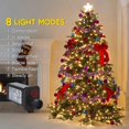 thumbnail image 3 of Guirnalda de luces navideñas Weillsnow, 164 pies, 500 LED, blanco cálido, 3 of 9