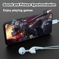 thumbnail image 6 of 2 Packs USB C Headphones for iPhone 16/15 Phone Earbuds with Microphone & Volume Control HiFi Stereo Type C Earphones for Galaxy S23/S22/S21/S20/Ultra Note 10/20, for Pixel 7/6/6a/5/4,for OnePlus 9 8, 6 of 8