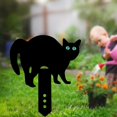 thumbnail image 4 of Arte de acrílico para jardín de gatos, estaca de jardín de gatos de animales, Los 28x325cm Sharpla Estaca de gato de jardín, 4 of 7
