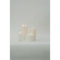 thumbnail image 2 of BIDK Home Large LED Lighted Melted Flameless Candle - 15.75" - White, 2 of 6