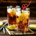 thumbnail image 3 of 5Pcs/Set Straw Colorful Multi-shape Plastic Varied Twists Straws Bar Accessories, 3 of 9