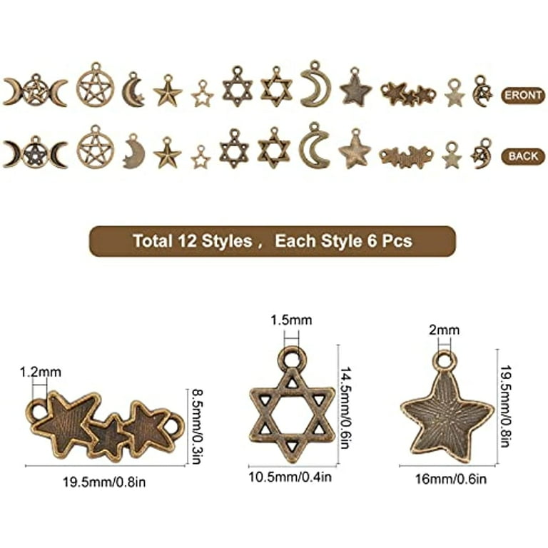Bracelet with Hexagram Findings Bracelet with Hexagram Findings