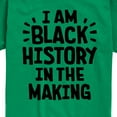 thumbnail image 3 of Instant Message - Black Histroy In The Making - Toddler & Youth Short Sleeve Graphic T-Shirt, 3 of 6