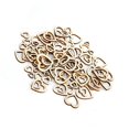thumbnail image 4 of Corazones de Madera Abalorios de Corazón Pequeño con Agujero para el Hogar Pequeñas Formas Dispersas Metal Plano y en Forma de Estrellas para Manualidades Flores de Madera ANGGREK Otros, 4 of 8