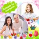 thumbnail image 4 of Squishies Toys Fujous, paquete de 100 unidades, Mochi Squishy Fidget Kids, 4 of 8