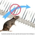 thumbnail image 6 of Deago Bird Spikes Stainless Steel Fence Spikes for Pigeons Raccoon Snakes Mouse Repellent Deterrent Spikes Defender for Outside (39.4in), 6 of 6