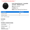 thumbnail image 2 of Power Steering Reservoir - Compatible with 2002 - 2008 Mini Cooper 2003 2004 2005 2006 2007, 2 of 2
