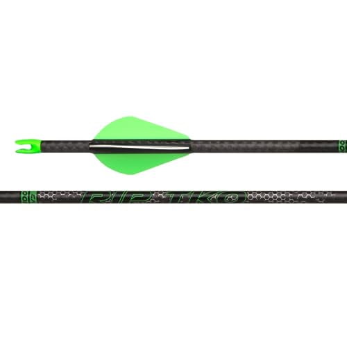 (Open Box) Victory Archery RIP TKO 0.204" Small Diameter Hunting Arrow (Spine: 200, 6 Pack)