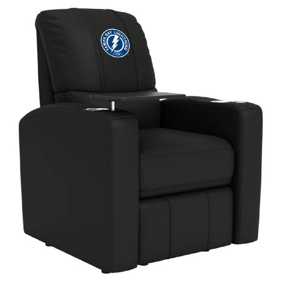 DreamSeat Stealth Tampa Bay Lightning Alternate Logo Recliner in Black