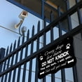 thumbnail image 2 of Funny Dog Sign for Home Decor Do Not Knock Sign Crazy Dogs Signs 8 x 6 Inch No Soliciting Dog Will Bark Sign for House, 2 of 6