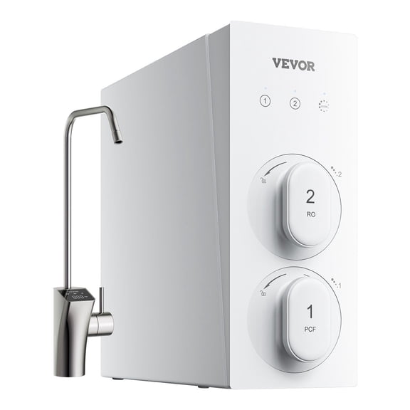 Reverse Osmosis System 800 GPD 8-stage Tankless Under Sink Water Filter System