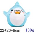 thumbnail image 2 of Juguetes de peluche Fat Foxy, Boxy, Rocky y Shark, almohada de peluche suave para niños, amigos, regalos de cumpleaños, Navidad y Acción de Gracias. (Tiburón gordo) ER, 2 of 6