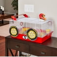 thumbnail image 5 of MidWest Homes for Pets Race Car Hamster Cage, Red, 20", 5 of 7
