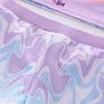 thumbnail image 6 of Shadoumai Girls Swimsuit 3 Piece Bikini Bathing Suit Criss Cross Swimwear Sets with Mesh Cover Up Pants 6-16Y, 6 of 7