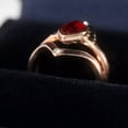 thumbnail image 6 of HOOUN Women 925 Silver Cubic Zirconia Ring Engagement Jewelry Wedding Rings Sz 6-10-6-#2, 6 of 9