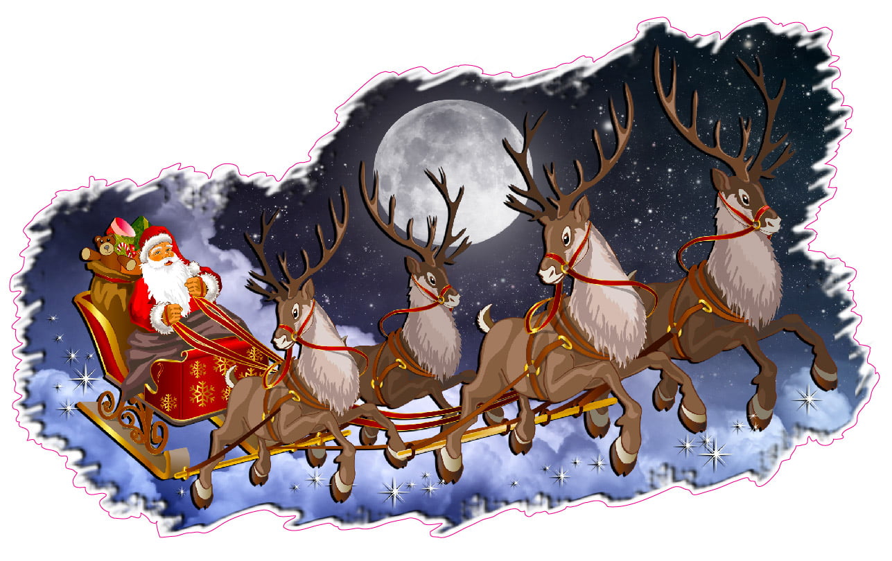 Reindeer sleigh ms 7b24