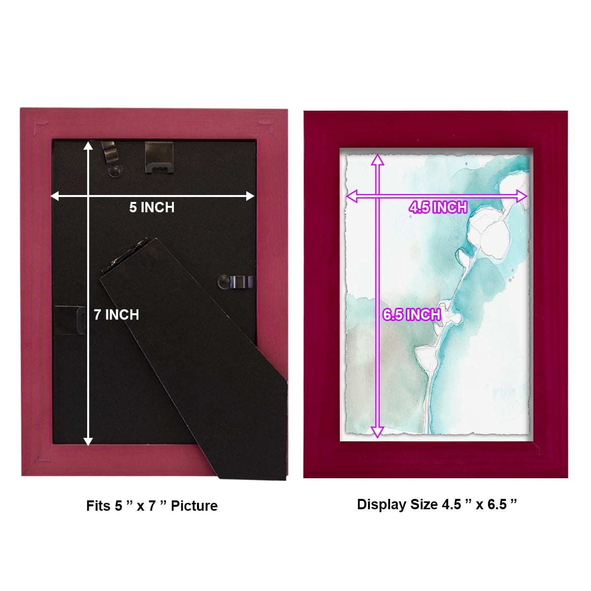 Ginkgo on Dusty Teal VII - Framed Print w/glass - Cherry Red