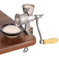 thumbnail image 2 of Molinillo manual de grano de acero inoxidable 304 con mango de madera, molinillo casero de manivela, 2 of 4