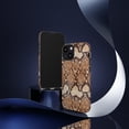 thumbnail image 2 of Brown Snakeskin Print iPhone 15 Case-iPhone-Animal Print Case-iPhone Case, 2 of 2