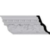 7"H x 5"P x 8 5/8"F x 94 1/2"L Zephyr with Egg & Dart Crown Moulding