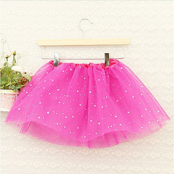 Wowcloth Clearance Tutu for Toddler Girls Tulle Ballet Dance Skirts Princess Fluffy Kids Dress up Birthday Party