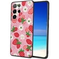 thumbnail image 1 of Compatible with Samsung Galaxy S22 Ultra Phone Case, Strawberries Case Silicone Protective for Teen Girl Boy Case for Samsung Galaxy S22 Ultra, 1 of 1