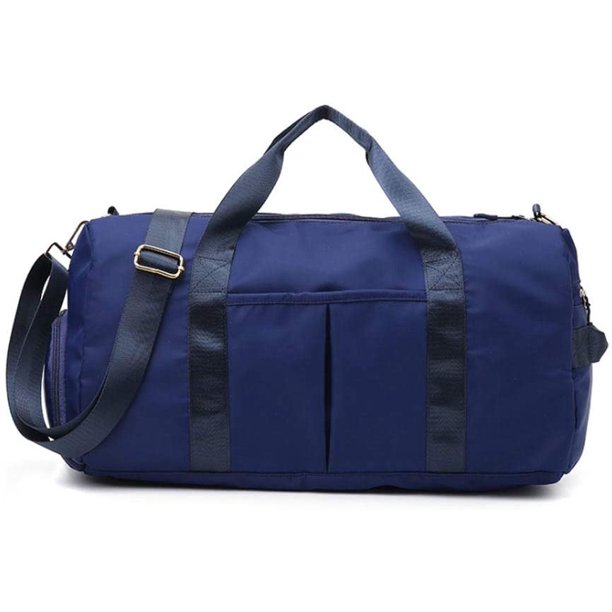 Bolsa deportiva para gimnasio con bolsa para zapatos, bolsa húmeda, bolsa de lona, bolsa de viaje impermeable para mujeres, hombres, verde militar, 29L MFZFUKR YZY485-4