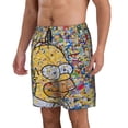 thumbnail image 2 of The Simpsons Mens Swim Trunks Quick Dry Swim Shorts Mesh Lining Bathing Suits Swimwear Beach Shorts with Pockets, 2 of 6