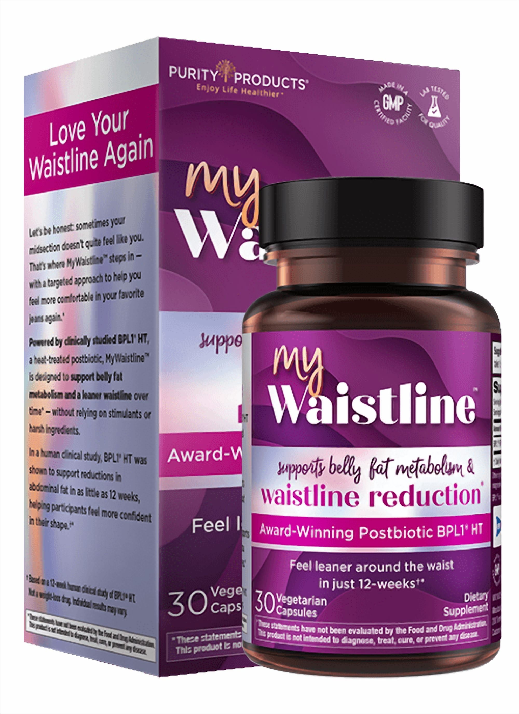 (4 pack) Purity Products MyWaistline BPL1® HT Postbiotic