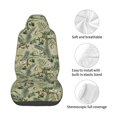 thumbnail image 4 of Balery Tropical Plants Green Funda de Asiento para Auto con Diseño - Cubierta Frontal Suave y Transpirable con Protector Antideslizante- 1 Unidad, 4 of 5