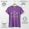 thumbnail image 3 of Girl's Harry Potter Hermoine Leviosa Not Leviosa  Graphic Tee Purple Berry X Large, 3 of 9