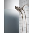 thumbnail image 2 of Delta Tête de Douche In2ition 2-en-1 Montée sur le Bras, Acier Inoxydable 58471-SS-PK, 2 of 5