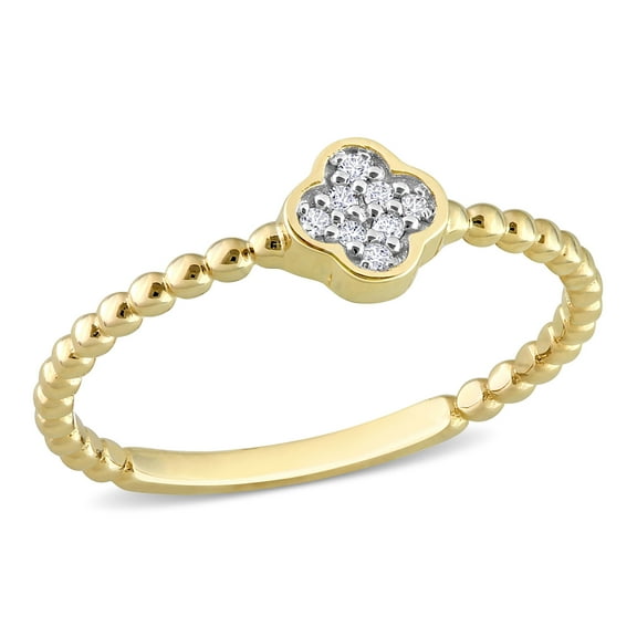Everly Women's Diamond 14k Yellow Gold Ring