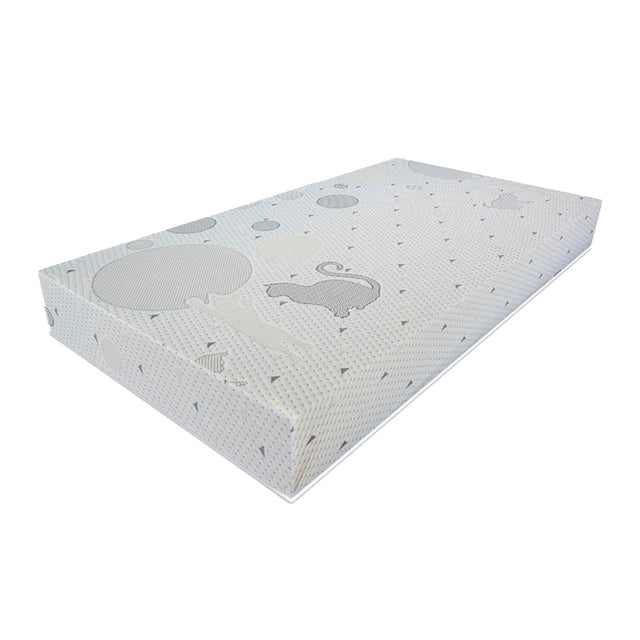 Colchón de Cuna para Bebé Impermeable Babies and Kiddies Gris 95 x 140 x 15 cm