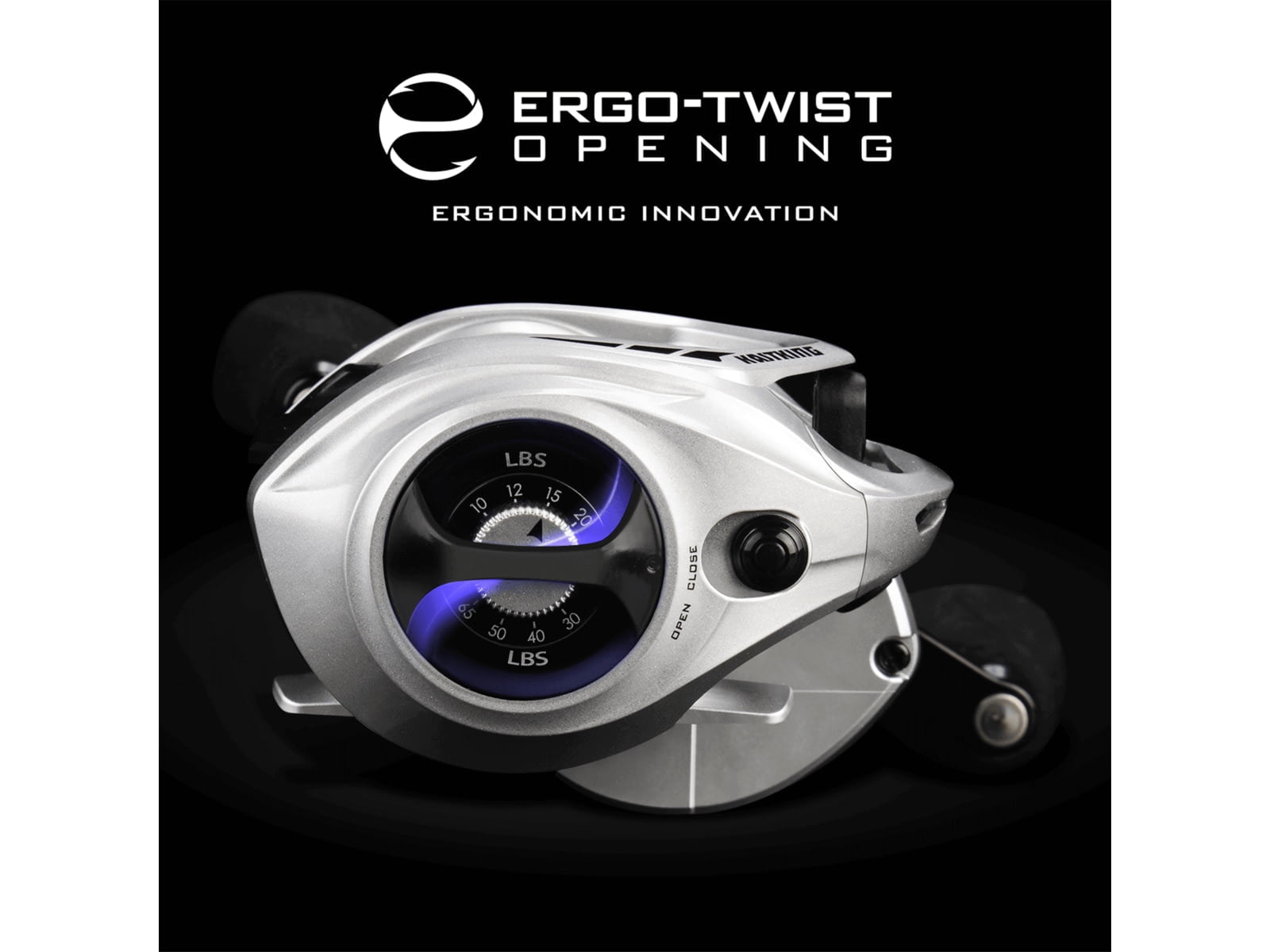 Kast King Kapstan Elite Size 300 Double Handle Baitcasting Reel