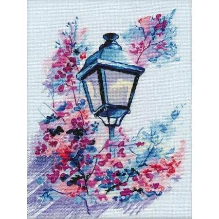 UPC: 4660009929687 | Cross Stitch Pattern on Aida Evening light 1118