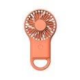 thumbnail image 2 of Mini ventilador de mano, ventilador USB portátil, mini ventilador potente con mosquetón, ventilador personal para dormitorio, oficina, viajes, 2 of 5