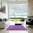 thumbnail image 7 of Ahgly Company Machine Washable Indoor Rectangle Industrial Modern Tyrian Purple Area Rugs, 5' x 8', 7 of 7