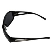 Esprit Womens Sunglass Black Rectangle Plastic, Smoke Gradient 19394 538