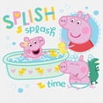 thumbnail image 3 of CafePress - Peppa Pig: Splish Splash - Kids Hooded Sweatshirt, Classic Hoodie, 3 of 4