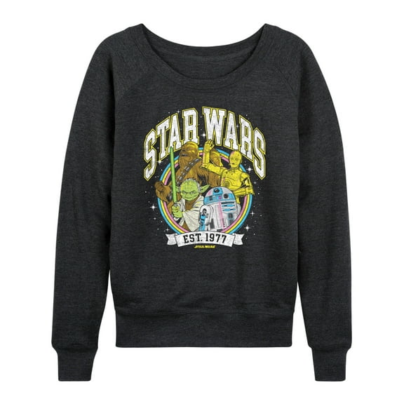 Star Wars - Collegiate - Women's French Terry Pullover Sweatshirt