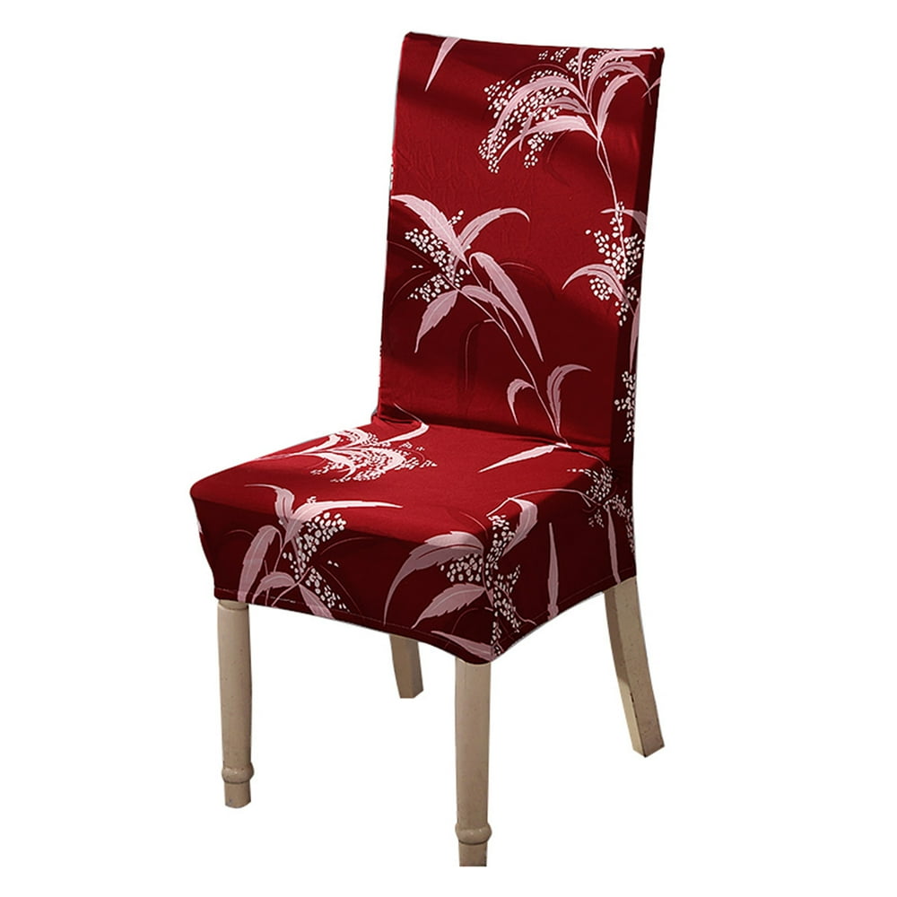 Chair Covers for Dining Room with Printed Patterns, Easy Slip-on