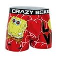 thumbnail image 4 of CRAZYBOXER Men's Underwear  Spongebob Squarepants Valentine's Non-slip waistband Soft Boxer Brief Distortion-free (Creative Packaging), 4 of 5