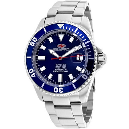Seapro Men's Scuba 200 Watch Automatic Mineral Crystal SP4312