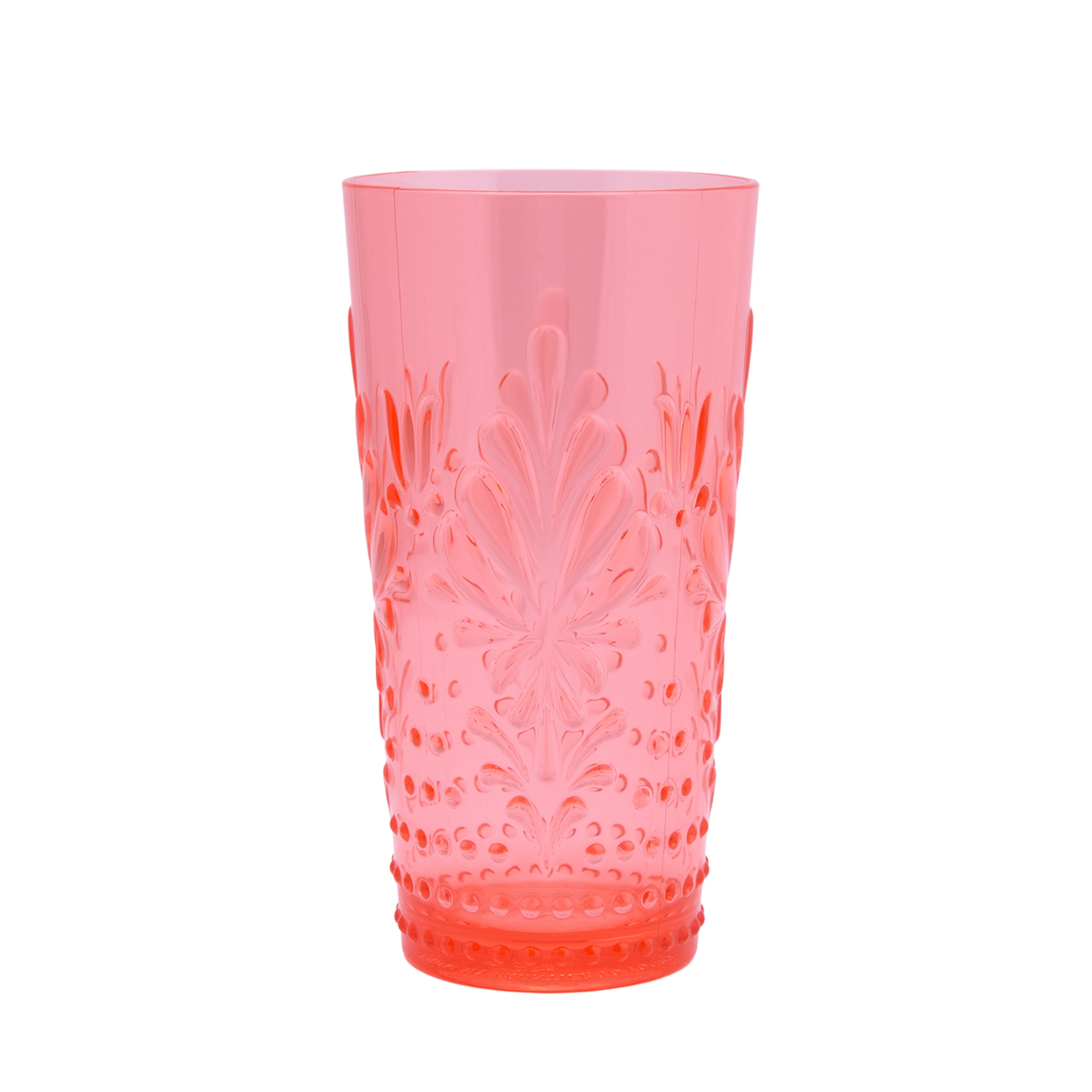 The Pioneer Woman Sunny Days 24-Ounce Tritan Tumbler, Coral